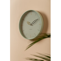 Nástenné hodiny Petals Karlsson KA6012GR, 40cm